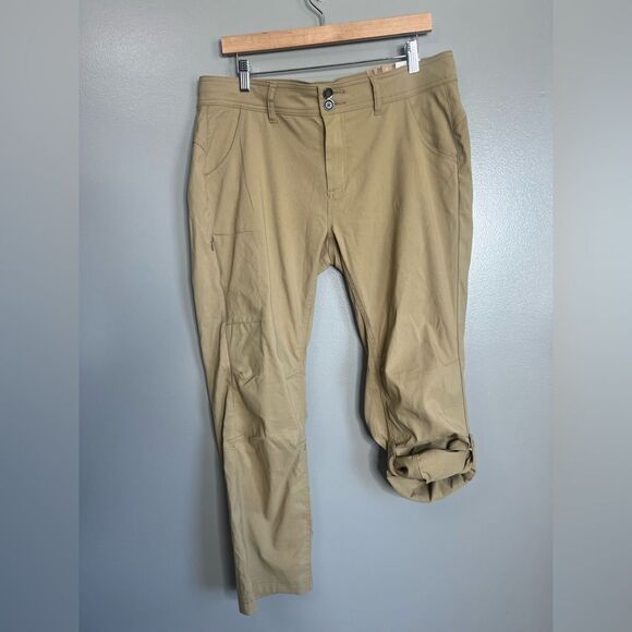 Prana Halle straight leg convertible pants size 14 hiking gorpcorp camping camp - Picture 5 of 8
